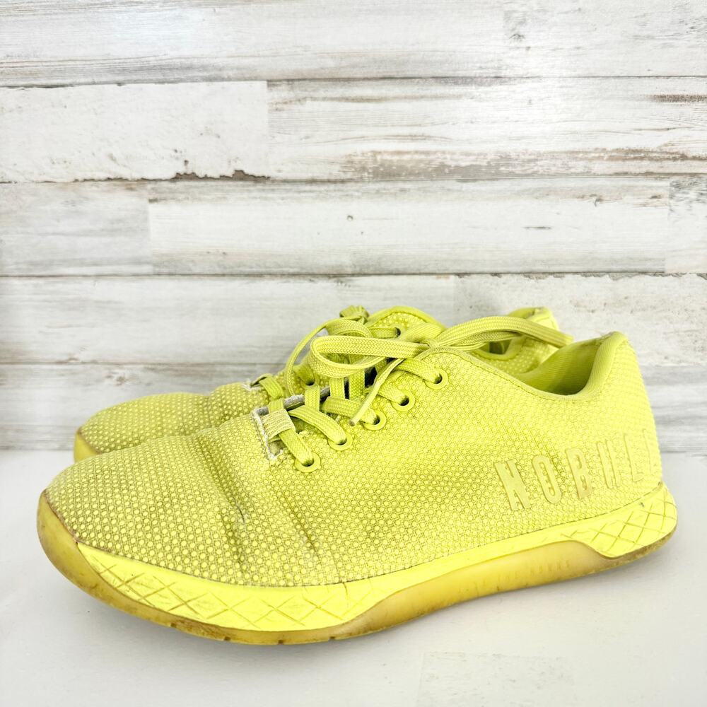 NoBull Superfabric Crossfit Yellow Shoes Men 7.5 Women 9